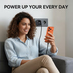FOOMEE 18W Super Fast Charger USB-A Output+ Type-C Cable For Phones, Power Banks and Other Type-C device
