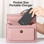 FOOMEE 20000mAh Portable Power Bank,Dual Light,Built-in Type-C Cable,5 Output AB25