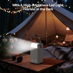 FOOMEE 60,000 mAh 22.5w Fast Charging Power Bank with Flashlight, Type-C, Built-in Strap AF60