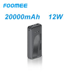 FOOMEE 20000mAh 12W Muti-Port Portable Power Bank Ultra Slim with  Indicator, AB21