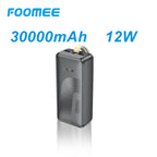 FOOMEE 30000mAh 12W Muti-Port Portable Power Bank Ultra Slim with  Indicator, AB31