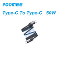FOOMEE 60W Magnetic USB-C Cable Nylon Braided