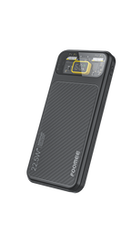 FOOMEE 10000mAh 22.5W Fast Charging Power Bank,Ultra Slim Portable Charger with LED Display, Dual USB & Type-C