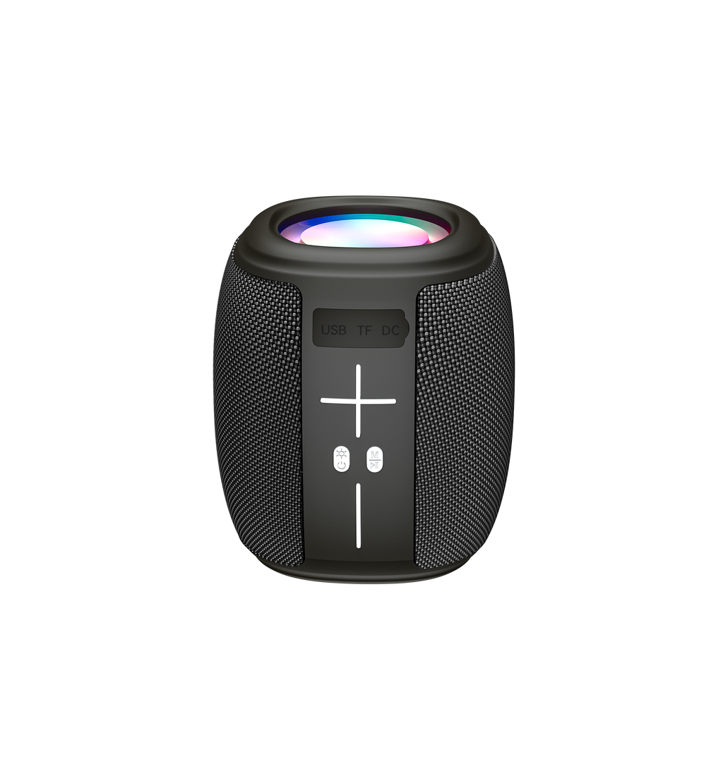 FOOMEE Wireless Bluetooth Speaker, Super Bass, IPX5 Waterproof, Long Battery Life & RGB Light HH58